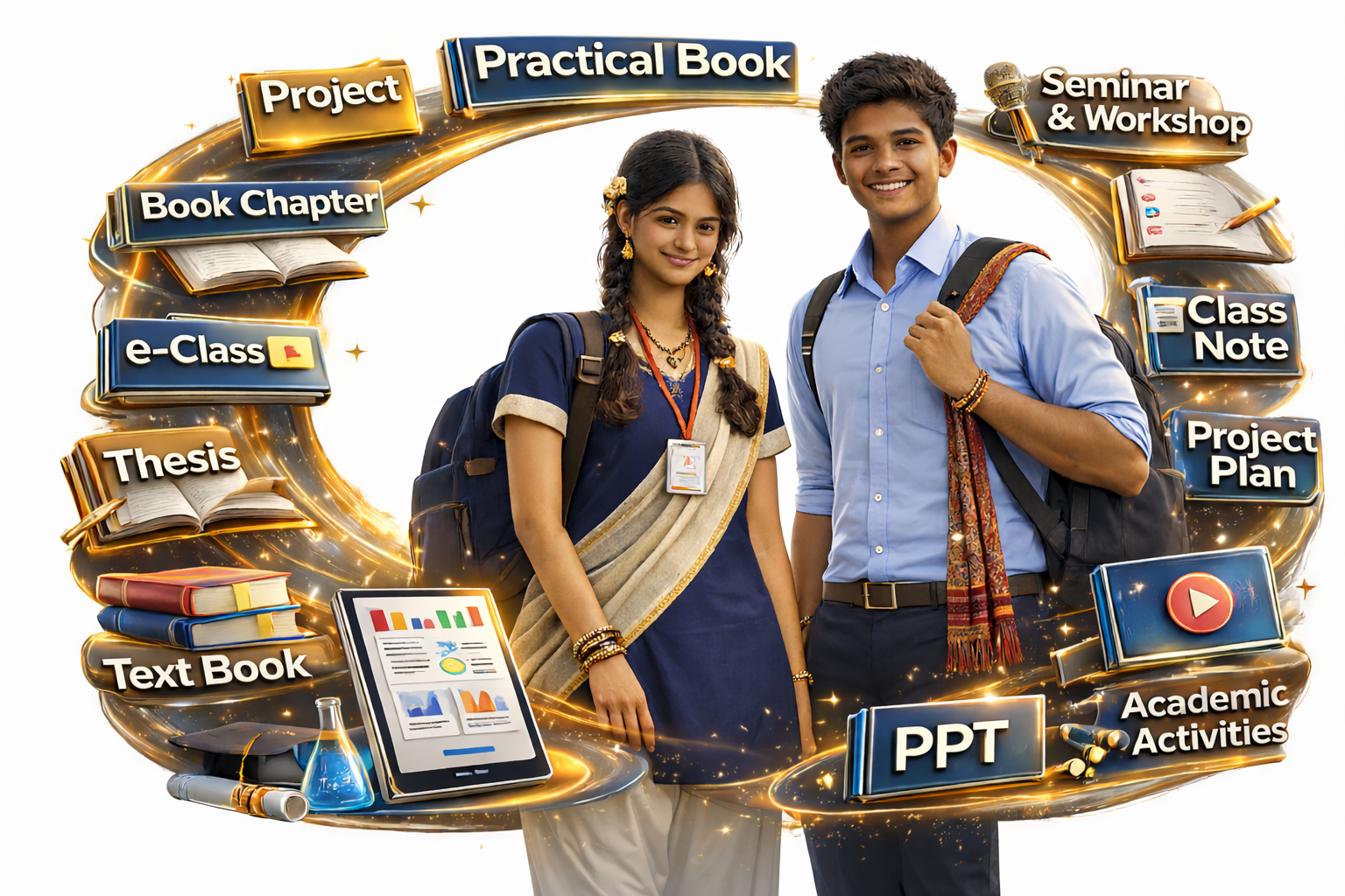 All in One Educational Poster